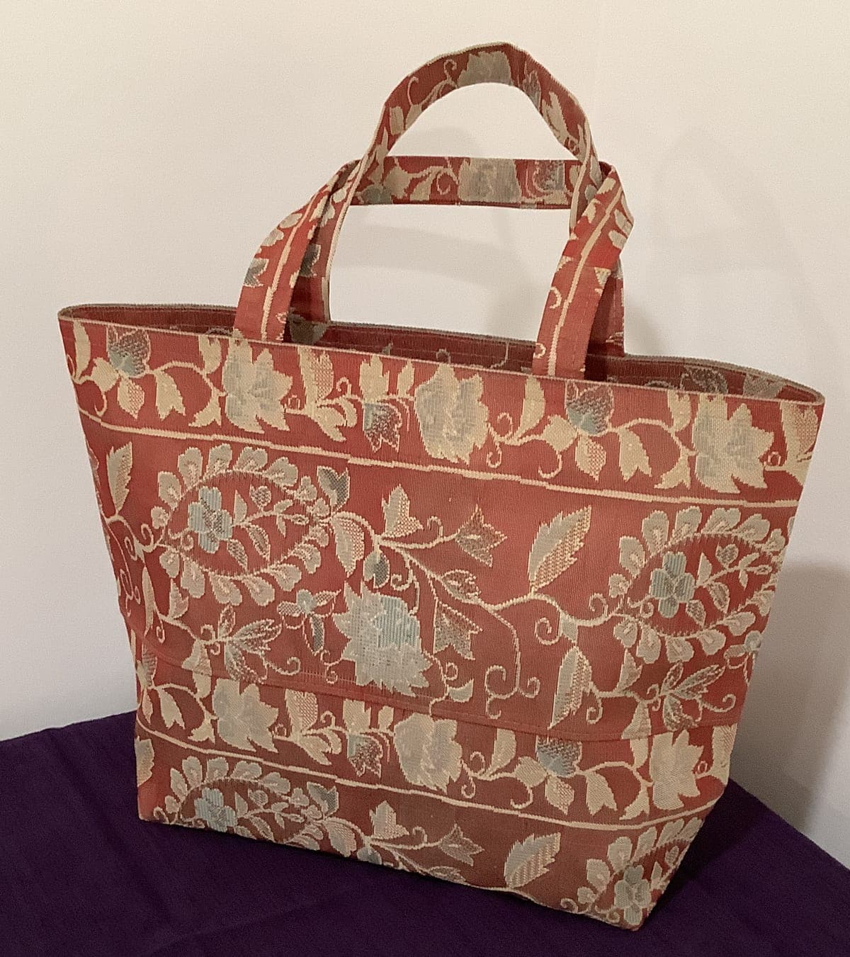 Members only October Giveaway Drawing, Purse made from vintage Japanese silk obi